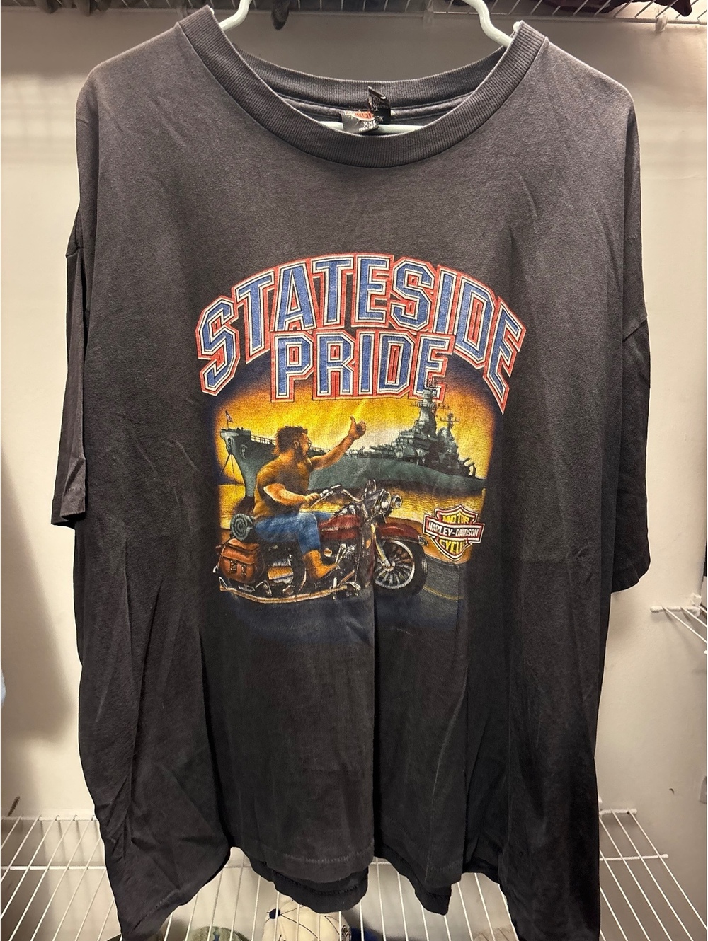 Harley-Davidson Stateside Pride Men's XXL Black Graphic T-Sh